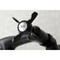 Kingston Brass KS116MB Essex Two Handle Wall Mount Bathroom Faucet, Matte Black KS116MB - alternate 3